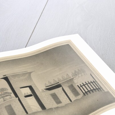 The Gateway of Mount Auburn, near Boston by Mary Altha Nims