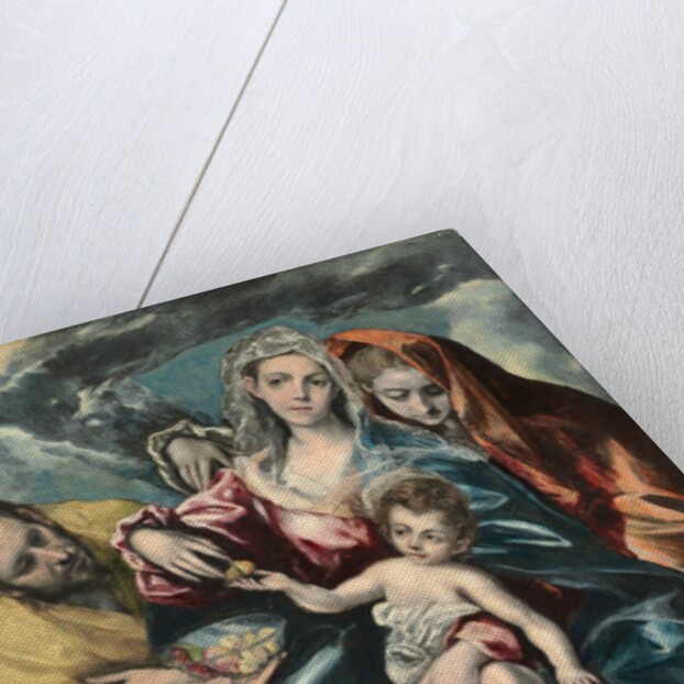 The Holy Family with Mary Magdalen, c. 1590-1595 by El Greco