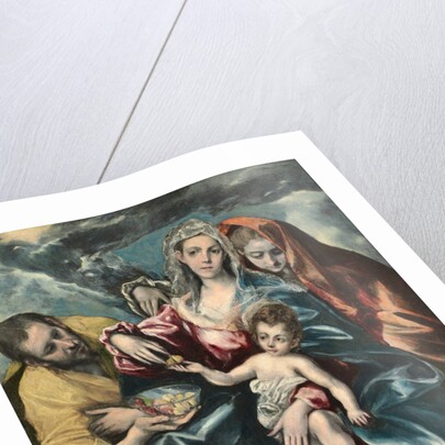 The Holy Family with Mary Magdalen, c. 1590-1595 by El Greco