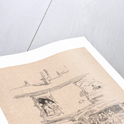 The Long Balcony, 1894 by James McNeill Whistler