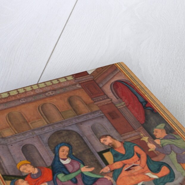 The Marriage at Cana, from a Mirror of Holiness of Father Jerome Xavier, 1602-1604 by Unknown