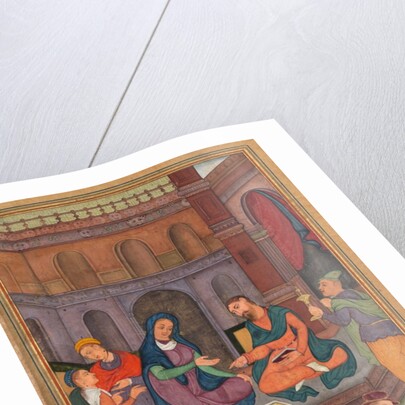 The Marriage at Cana, from a Mirror of Holiness of Father Jerome Xavier, 1602-1604 by Unknown