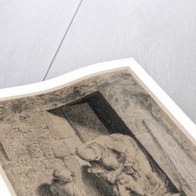 The Maternal Precaution by Jean-François Millet