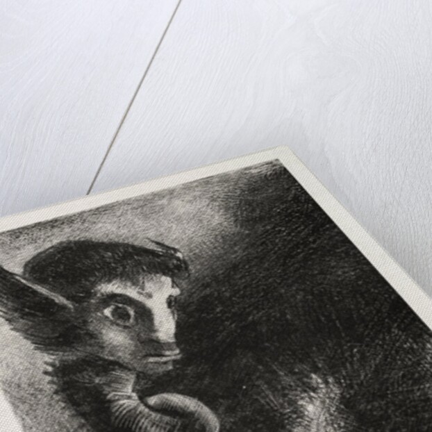 The Night: The Chimera Gazed at All Things with Fear, 1886 by Odilon Redon