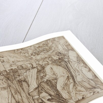 The Parable of the Tribute Money, c. 1580/1600 by Master of the Egmont Albums