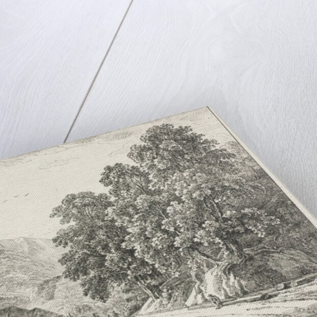 The Path by the Kochelsee, 1809 by Simon Warnberger