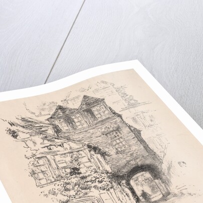 The Priest's House, Rouen, 1894 by James McNeill Whistler