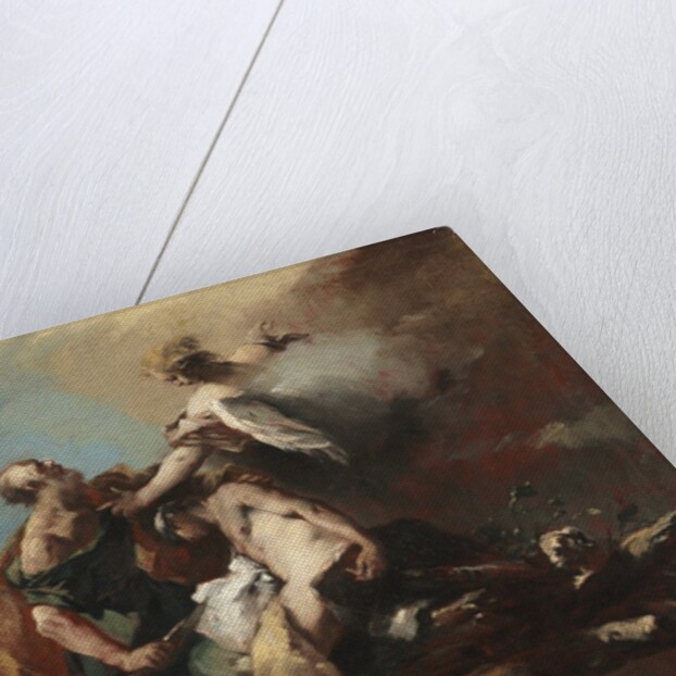 The Sacrifice of Isaac, 1750s by Francesco Guardi