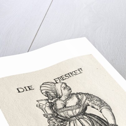 The Seven Vices: Gluttony by Hans Burgkmair