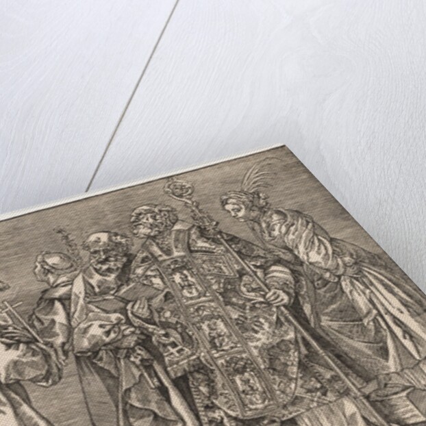 The Six Saints, c. 1535 by Niccolo Boldrini