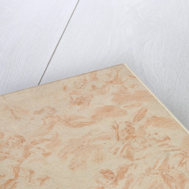 The Stigmatization of Saint Francis, first third 1700s by François Lemoyne