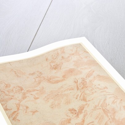 The Stigmatization of Saint Francis, first third 1700s by François Lemoyne