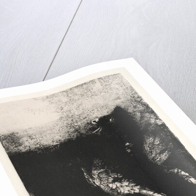 The Temptation of Saint Anthony: The Chimera with Green Eyes Turns, Bays, 1888 by Odilon Redon; Becquet; Edmond Deman