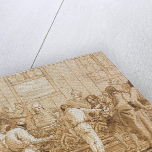 The Trial, 1790s by Giovanni Domenico Tiepolo