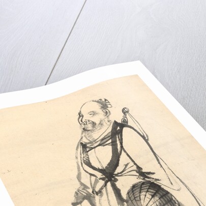 The Wandering Hermit by Kono Bairei