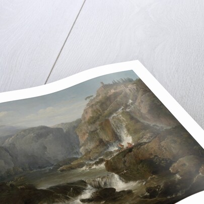 The Waterfalls at Tivoli, 1737 by Claude-Joseph Vernet