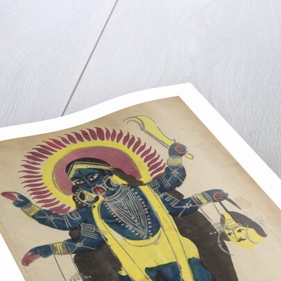 Two Aspects of Kali: Kali Dancing on Shiva, c. 1880 - 1890 by Unknown