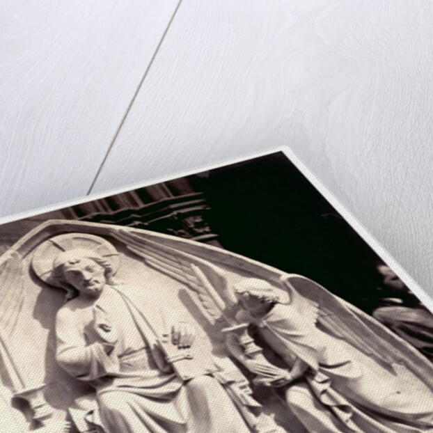 Tympanum, Strasbourg Cathedral, c. 1863 by Charles Marville