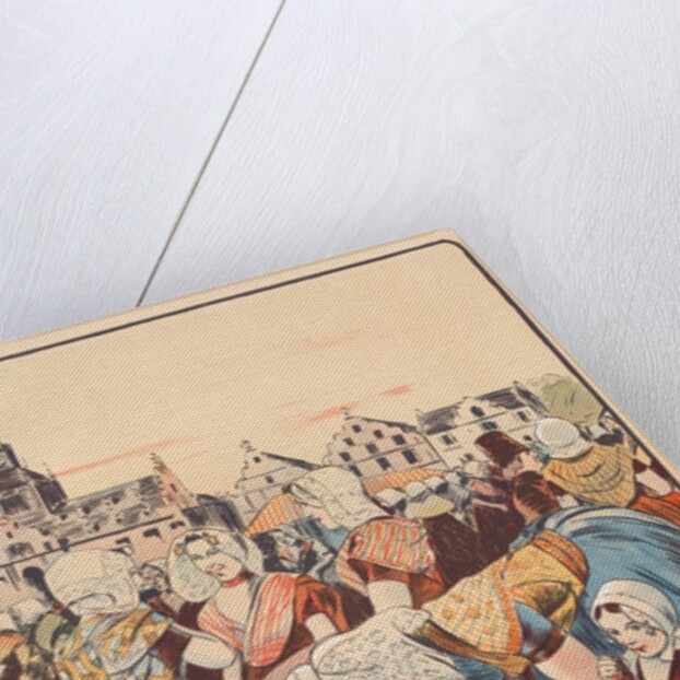 Un Marché en Zélande, 1898 by Fernand Piet