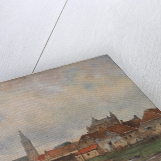 Upper Lock at Steenbergen, 1800s by Willem C Rik