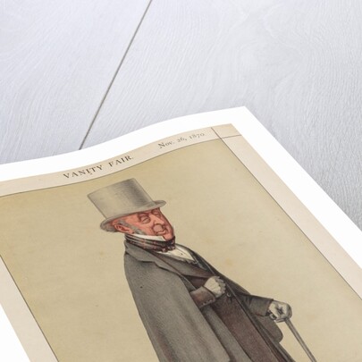 Vanity Fair: Men of the Day No. 14 'A Faithful Friend, an eminent Savant …', 1870 by Carlo Pellegrini