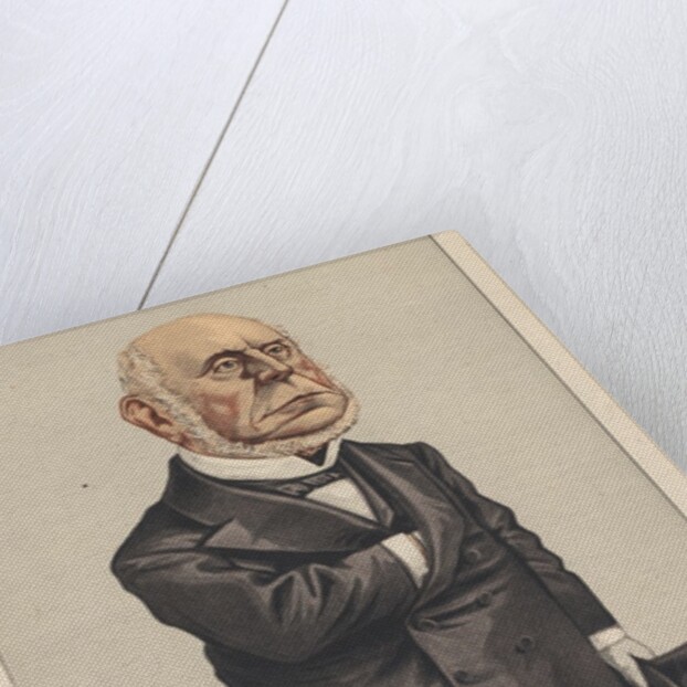 Vanity Fair: Statesman, No. 126 'An Arbitrator', 1872 by Anonymous