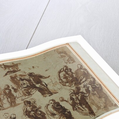 Various Sketches of the Madonna and Child, c. 1580 by Paolo Veronese