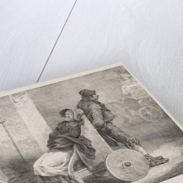 Various Subjects Drawn from Life and on Stone: A Paraleytic Woman, 1821 by Théodore Géricault