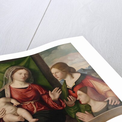 Virgin and Child with Saints and Donors, c. 1515 by Giovanni Battista Cima da Conegliano