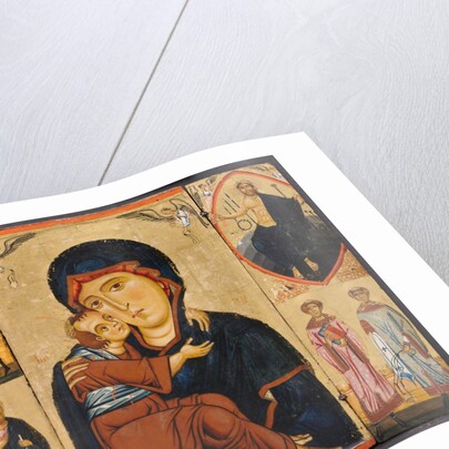Virgin and Child with Saints, c. 1230s by Berlinghiero