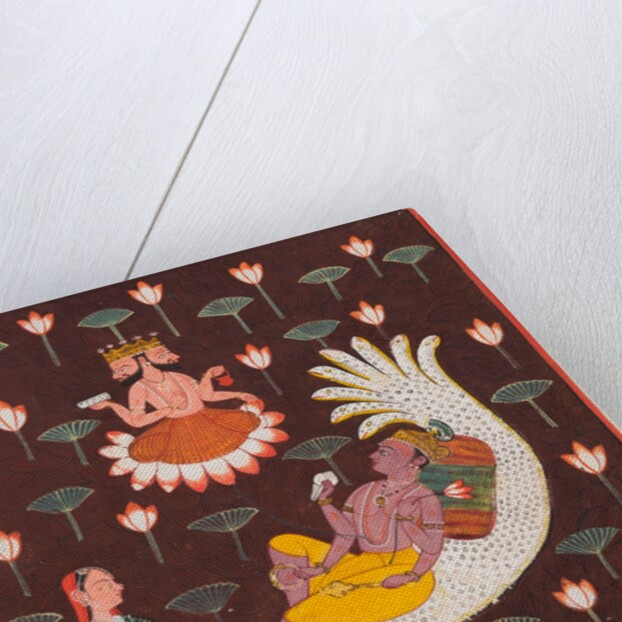 Vishnu on Ananta, the Endless Serpent, c. 1700 by Unknown