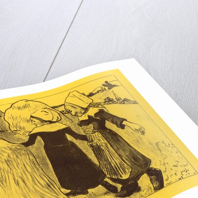 Volpini Suite: Joys of Brittany, 1889 by Paul Gauguin