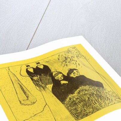 Volpini Suite: Old Women of Arles, 1889 by Paul Gauguin