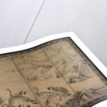 Wild Geese, late 1500s-early 1600s by Kano Sanraku