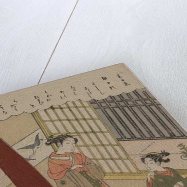 Woman and Maid Servant, late 1760s by Suzuki Harunobu