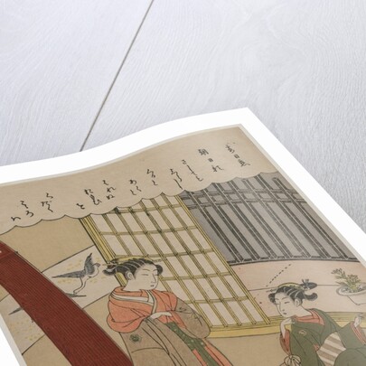 Woman and Maid Servant, late 1760s by Suzuki Harunobu