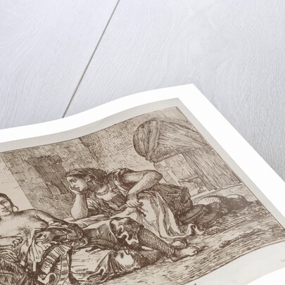 Women of Algiers, 1833 by Eugène Delacroix; Bertauts