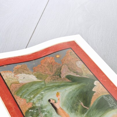 Worship of the Sun, c. 1810 by Chokha (attributed to)