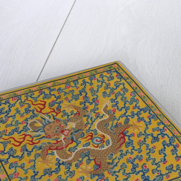 Wrapper for the Tapestry Scroll Mingling of Clear and Muddy Water…, 1736-95 by Unknown