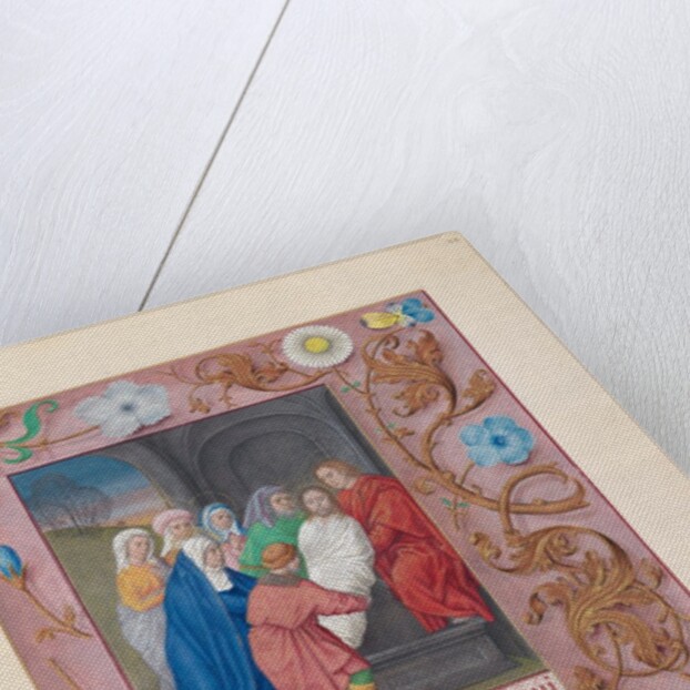 Hours of Queen Isabella the Catholic, Queen of Spain: Fol. 77r, Entombment, c. 1500 by Master of the First Prayerbook of Maximillian