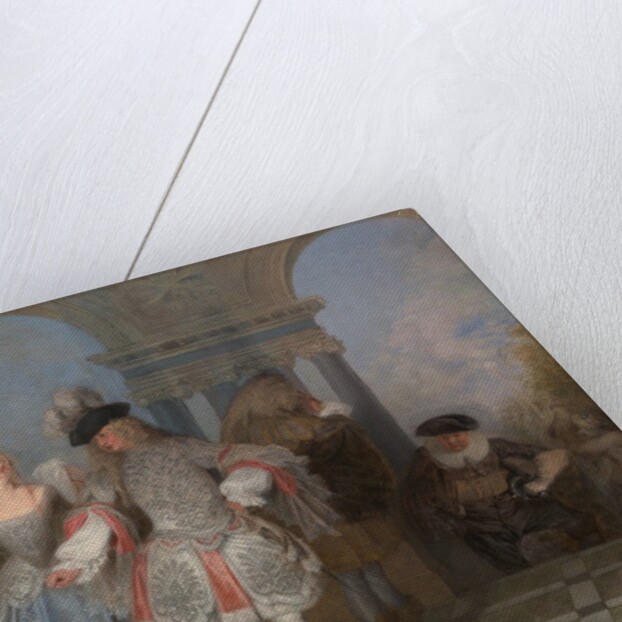 The French Comedians, ca. 1720 by Jean-Antoine Watteau