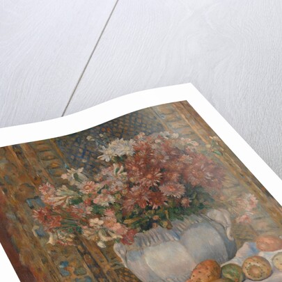 Still Life with Flowers and Prickly Pears, ca. 1885 by Pierre-Auguste Renoir