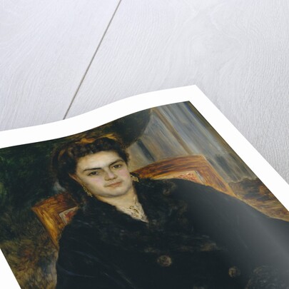 Madame Édouard Bernier, 1871 by Pierre-Auguste Renoir