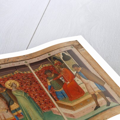 Saint Reparata before the Emperor Decius, ca. 1338-40 by Bernardo Daddi