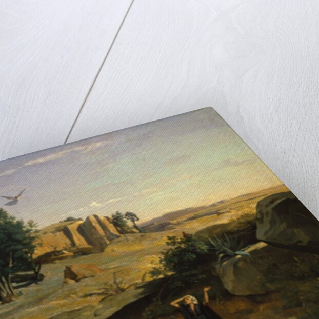 Hagar in the Wilderness, 1835 by Jean-Baptiste-Camille Corot