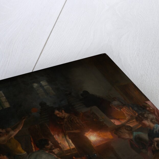 Glass Blowers of Murano, 1886 by Charles Frederic Ulrich