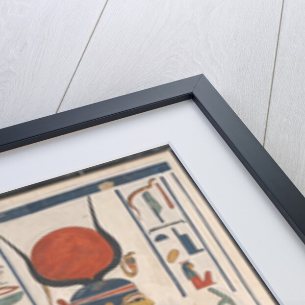 Queen Nefertari being led by Isis, ca. 1279-1213 B.C by Charles Wilkinson