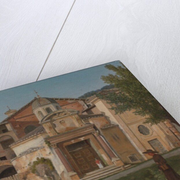 A Section of the Via Sacra, Rome, ca. 1814-15 by CW Eckersberg