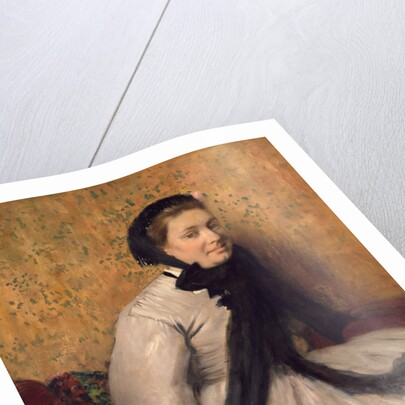 Portrait of a Woman in Gray, ca. 1865 by Edgar Degas