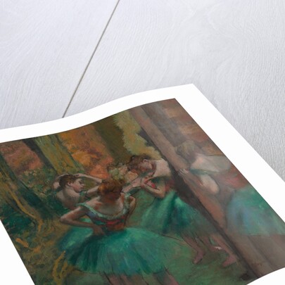 Dancers, Pink and Green, ca. 1890 by Edgar Degas